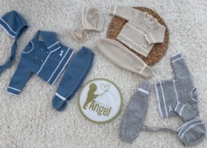 04-1028 CONJUNTO JERSEY, POLAINA Y CAPOTA