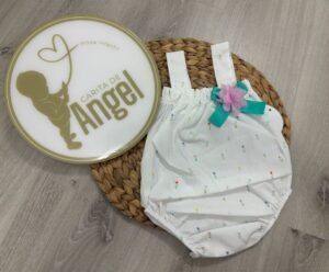 RANITA FLORES LAZO VERDE Y ROSA