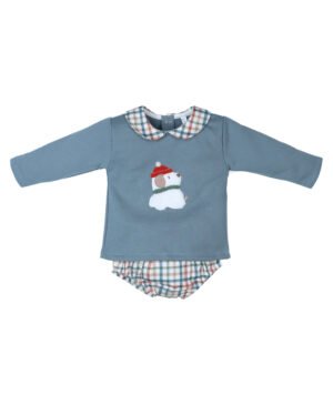 03-31443 CONJUNTO 2 PIEZAS PERRO CHECKERS