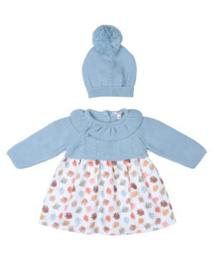 03-31482  VESTIDO CON GORRO HOJAS POPYS