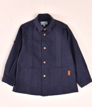 02-57081C CAMISA CUBANA FIL A FIL COCOTE