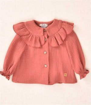 01-60053L BLUSA GASA BEBE MARSALA