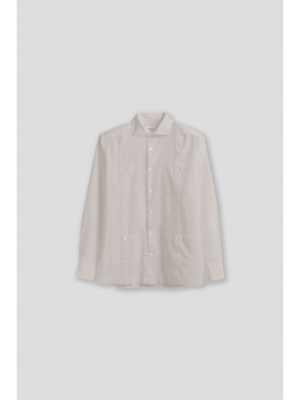 97067-1B CAMISA GUAYABERA ARENA