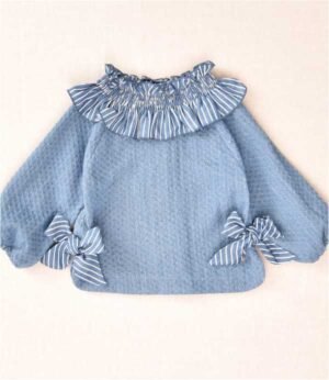 01-60045 SUDADERA DENIM BEBE